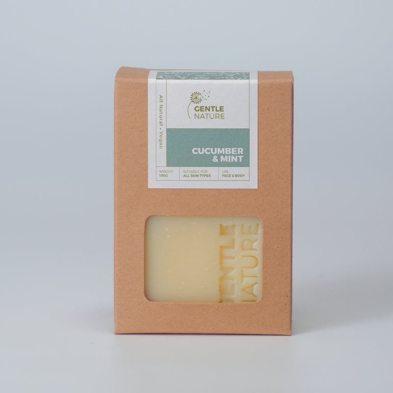 Cucumber and Mint Soothing Soap